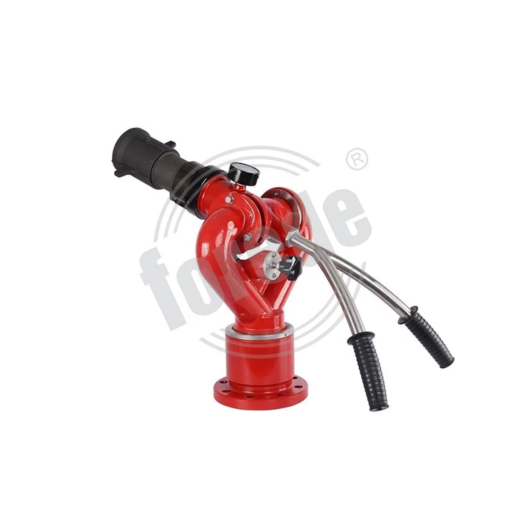 Fixed Manual Tiller Control Fire Monitor