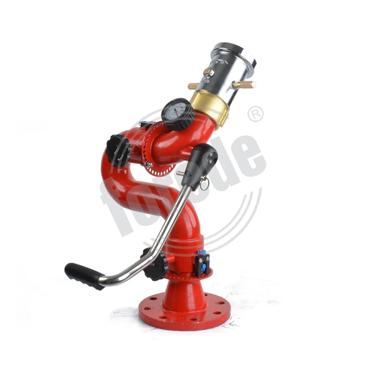 Manual Control Fire Fighting Water Monitor with Selectable Flow Rate factory