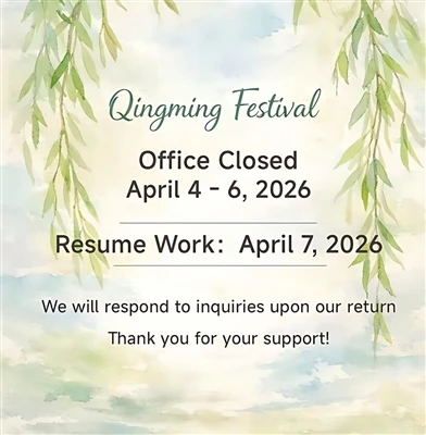 Oznámenie o dovolenke festivalu Qingming